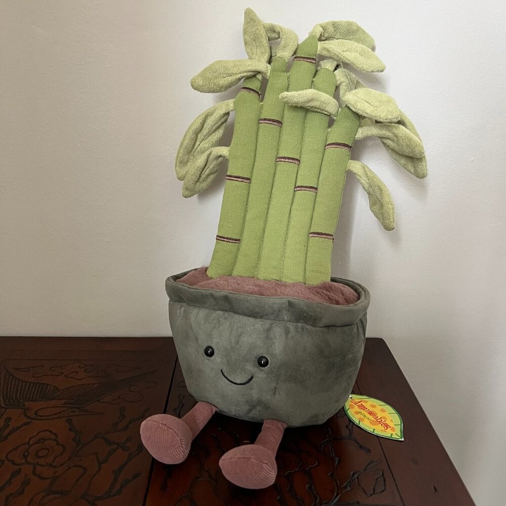 RETIRED Jellycat Amuseables Potted Bamboo